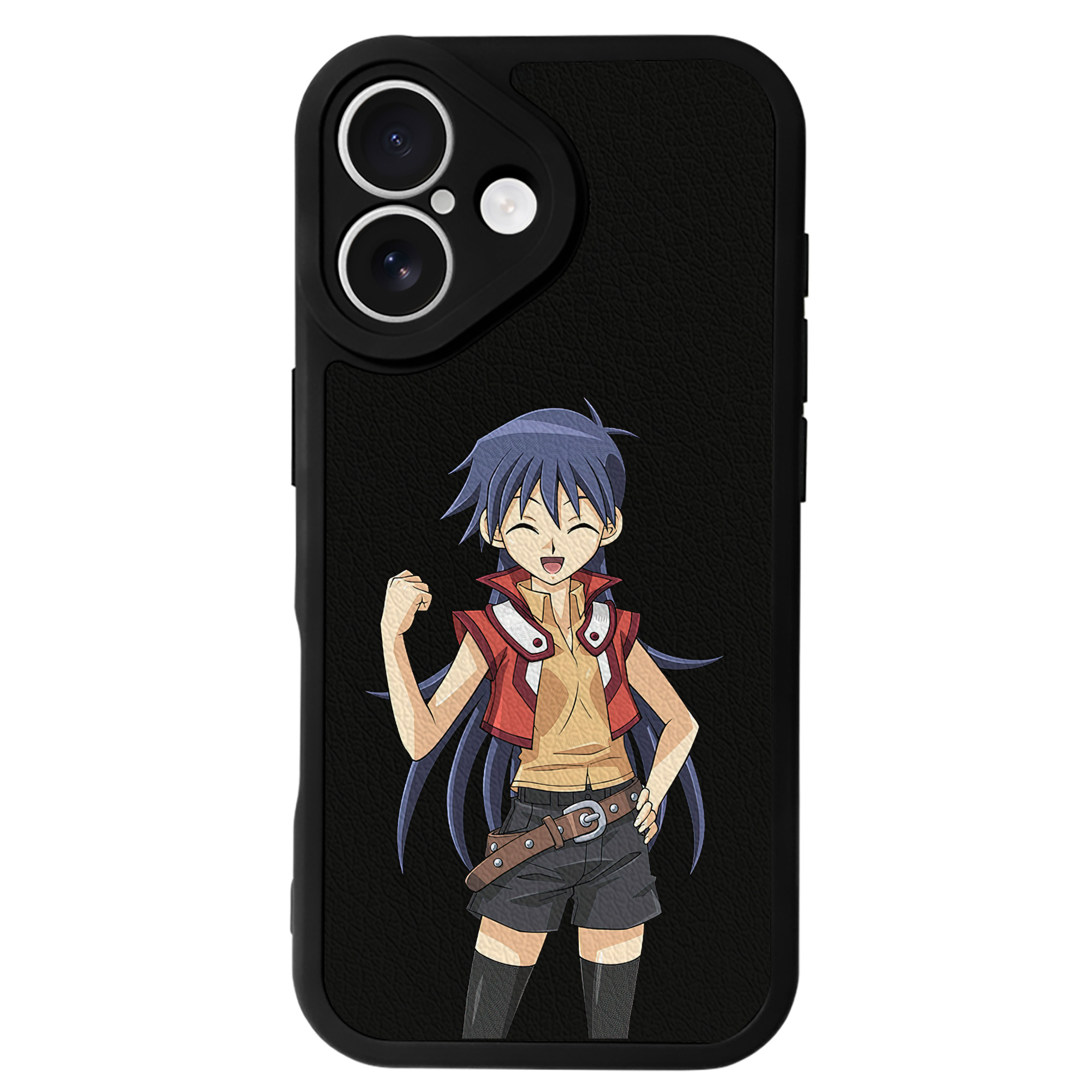 遊☆戯☆王 Yu-Gi-Oh! 【iPhone 16シリーズ対応】シリコンスマホケース（レザー調） 材質：シリコン